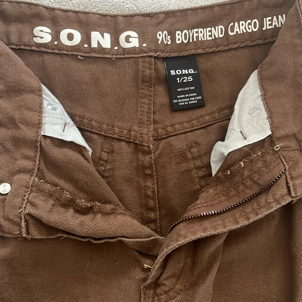 S.O.N.G 90’s boyfriend cargos